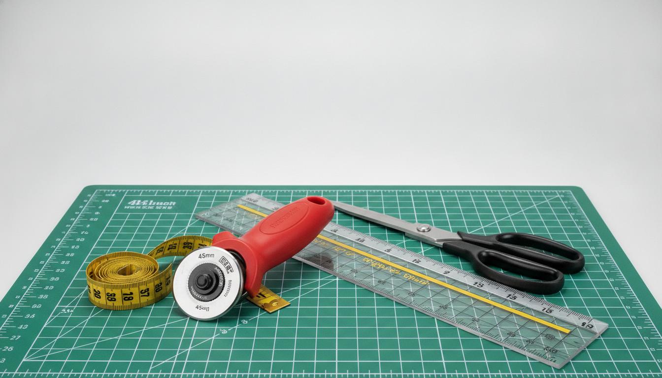 Fabric scissors and rotary cutters
